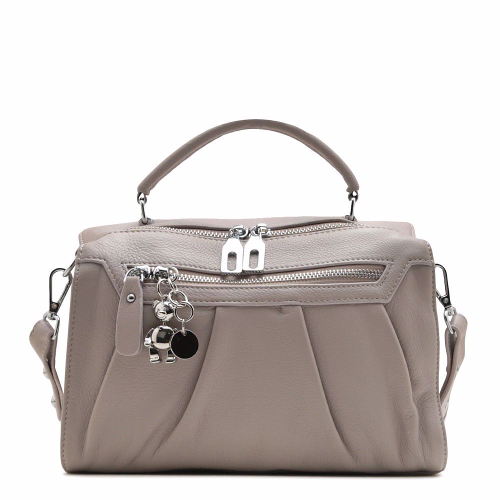 Сумка з натуральної шкіри, Сірий
Сумка з натуральної шкіри, Сірий