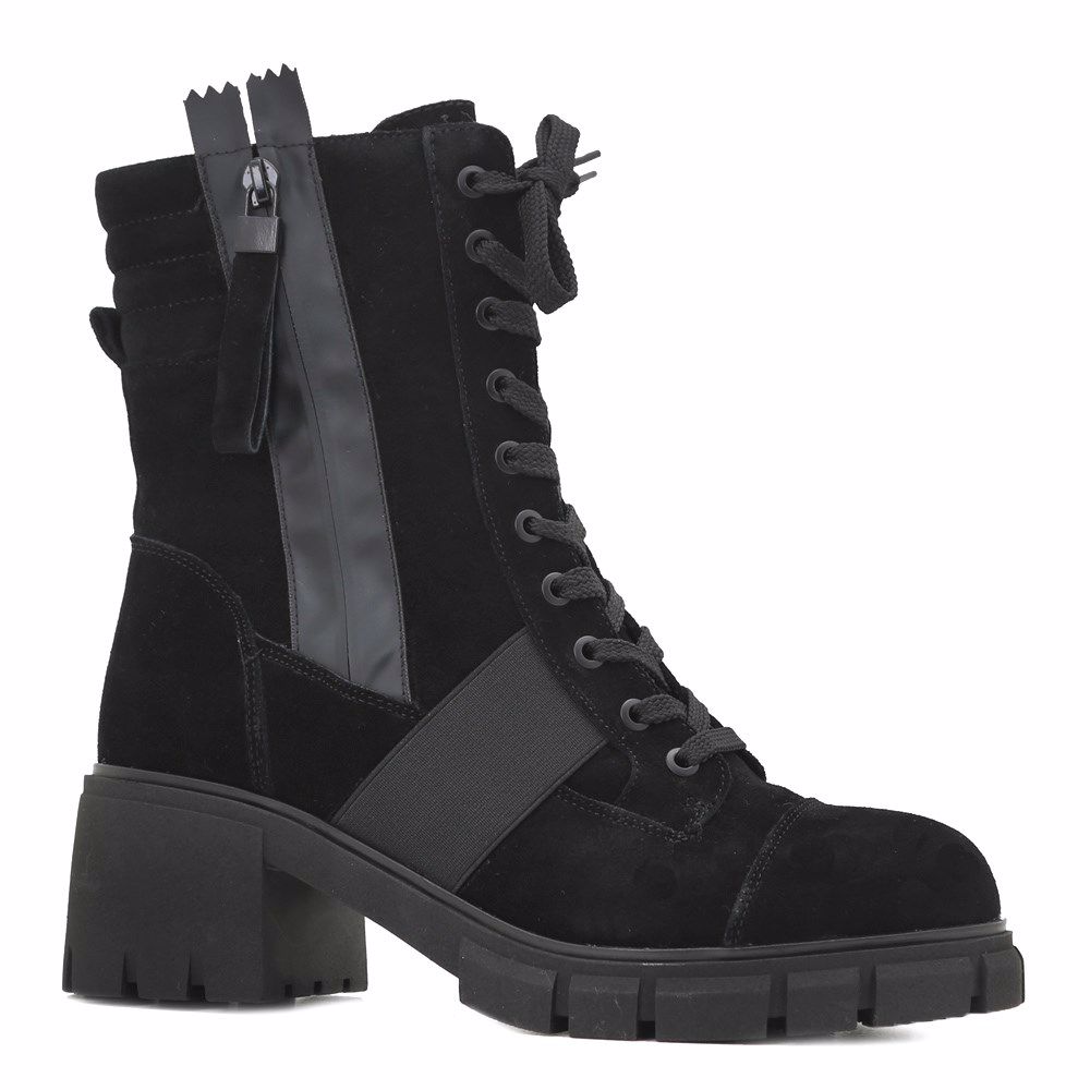 Черевики зимові на підборах, Чорний
Черевики зимові на підборах, Чорний