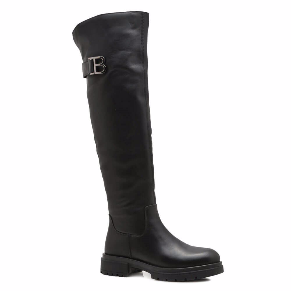 Ботфорти зимові на низькому ходу prego, Чорний
Ботфорти зимові на низькому ходу prego, Чорний