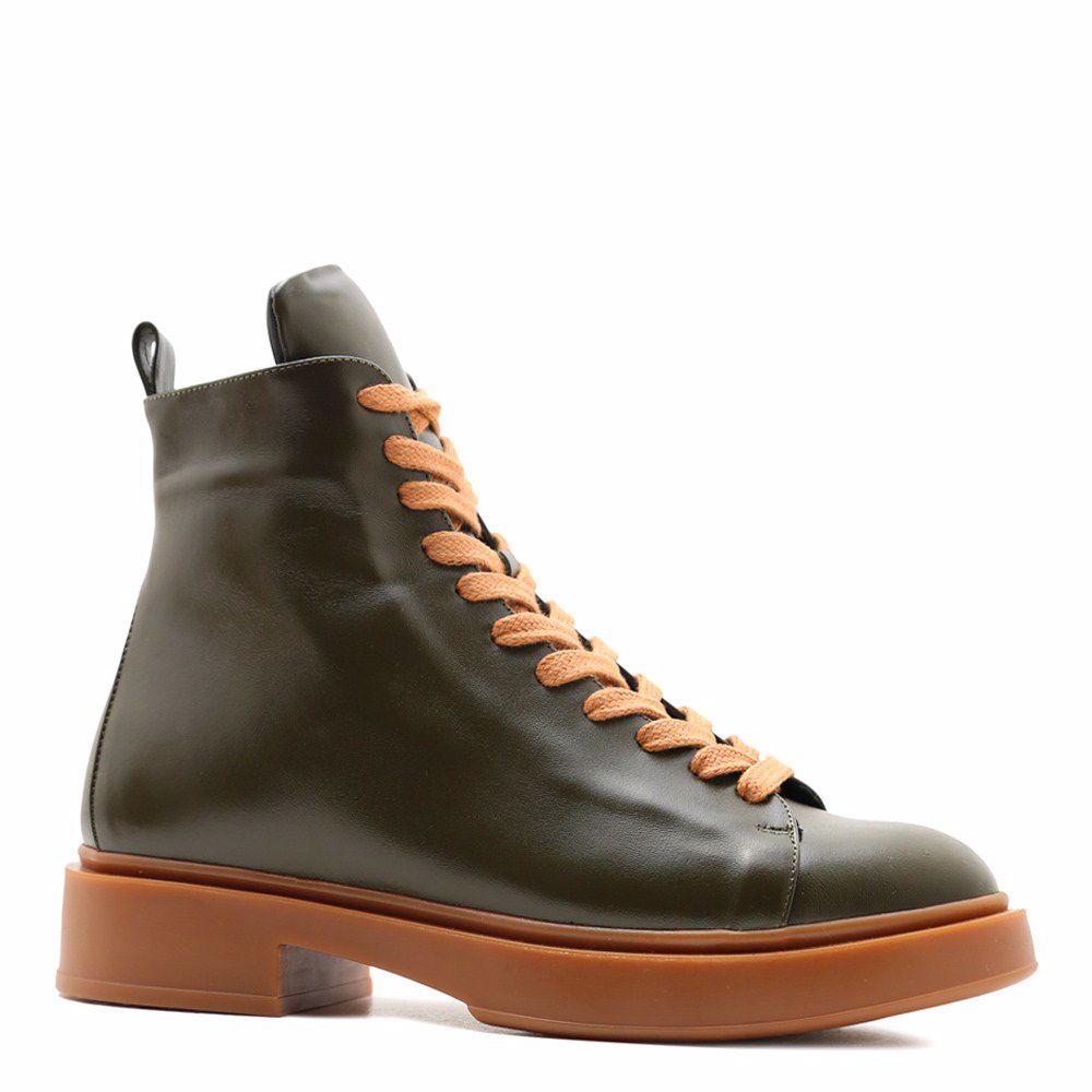 Черевики зимові на низькому ходу prego, Оливковий
Черевики зимові на низькому ходу prego, Оливковий