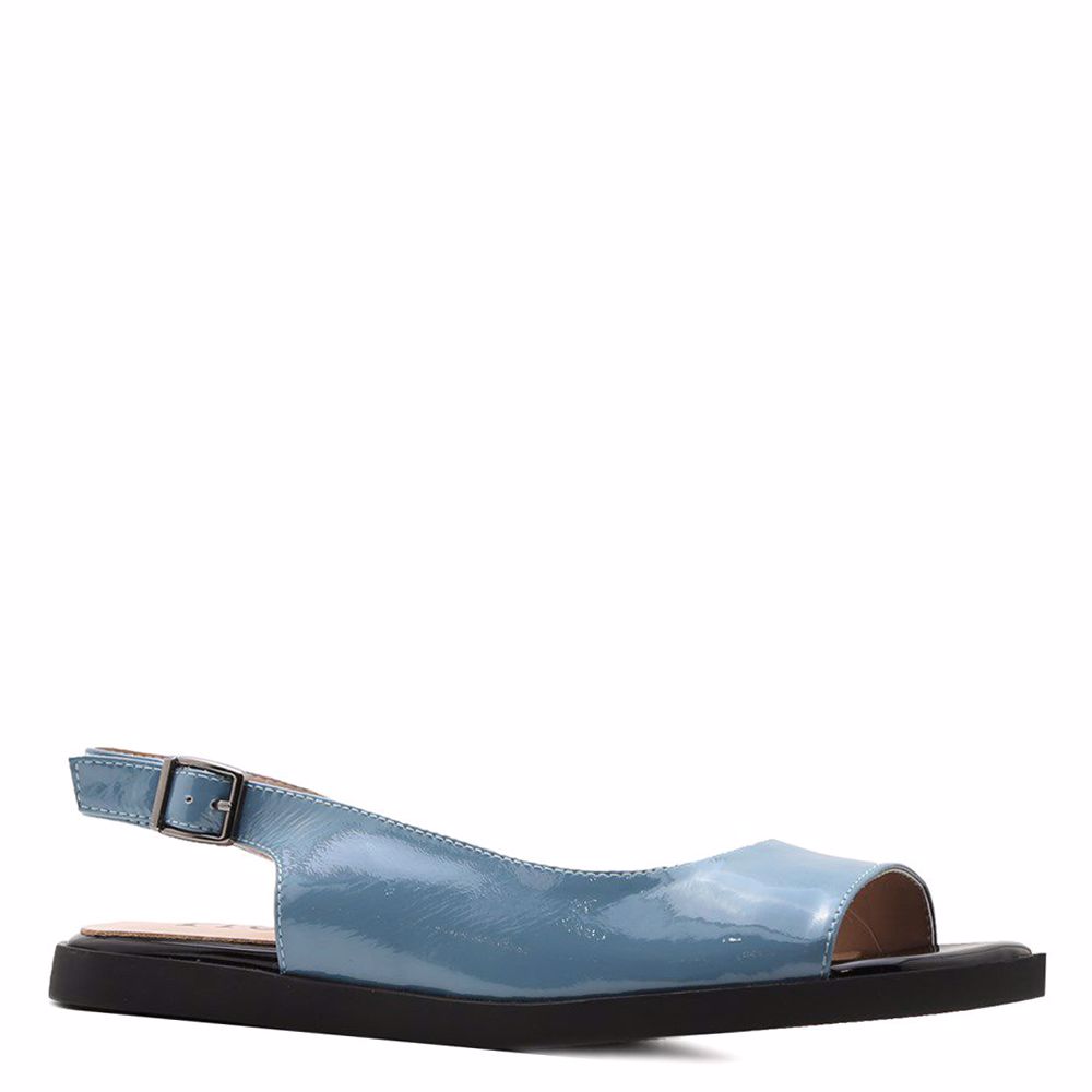 Босоніжки на низькому ходу, Блакитний
Босоніжки на низькому ходу, Блакитний