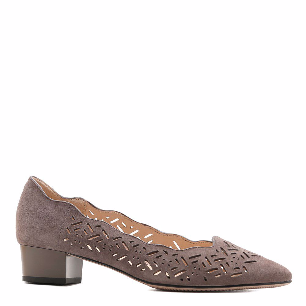 Туфли с перфорацией, Сірий
Туфли с перфорацией, Сірий