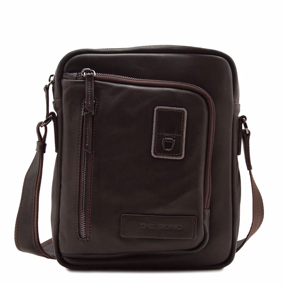 Сумка чоловіча з натуральної шкіри, Коричневий
Сумка чоловіча з натуральної шкіри, Коричневий