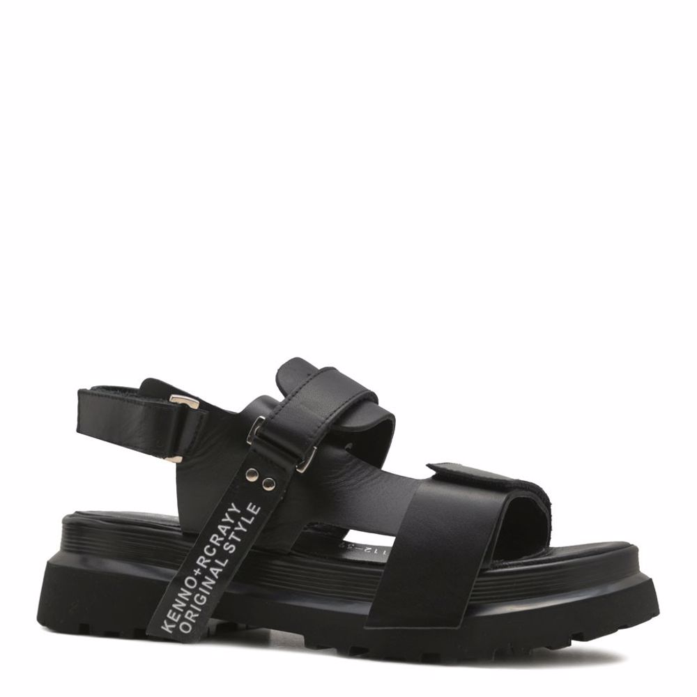 Босоніжки на платформі prego, Чорний
Босоніжки на платформі prego, Чорний