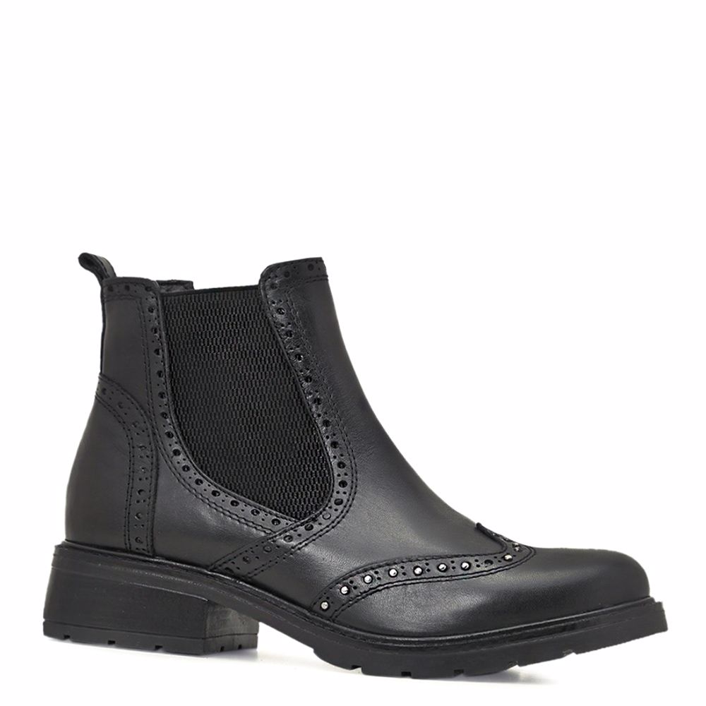 Ботинки осенние на низком ходу, Черный
Ботинки осенние на низком ходу, Черный