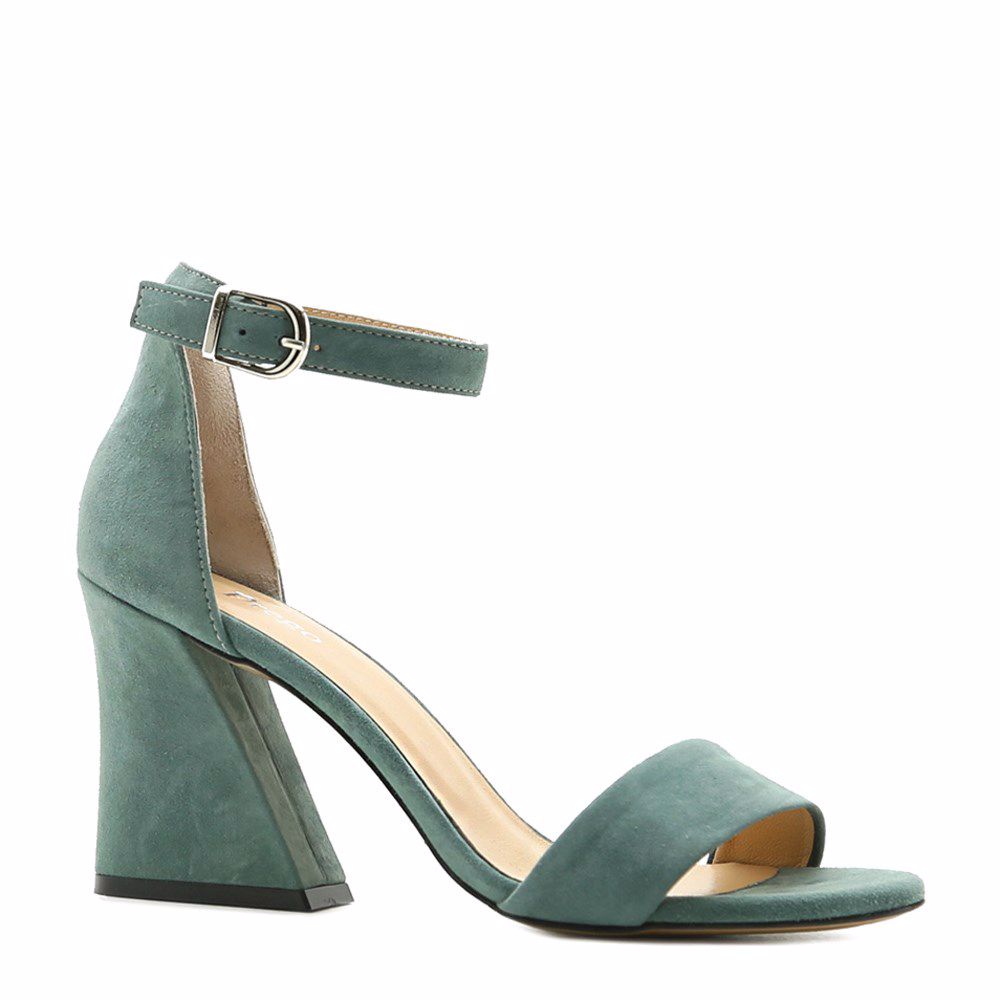 Босоніжки на підборах, Бірюзовий
Босоніжки на підборах, Бірюзовий