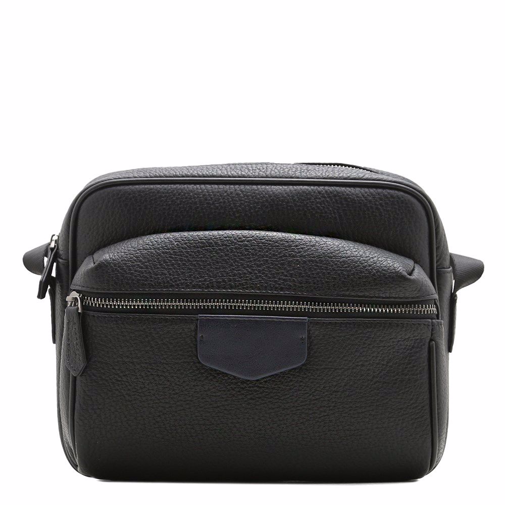 Сумка чоловіча з натуральної шкіри, Чорний
Сумка чоловіча з натуральної шкіри, Чорний