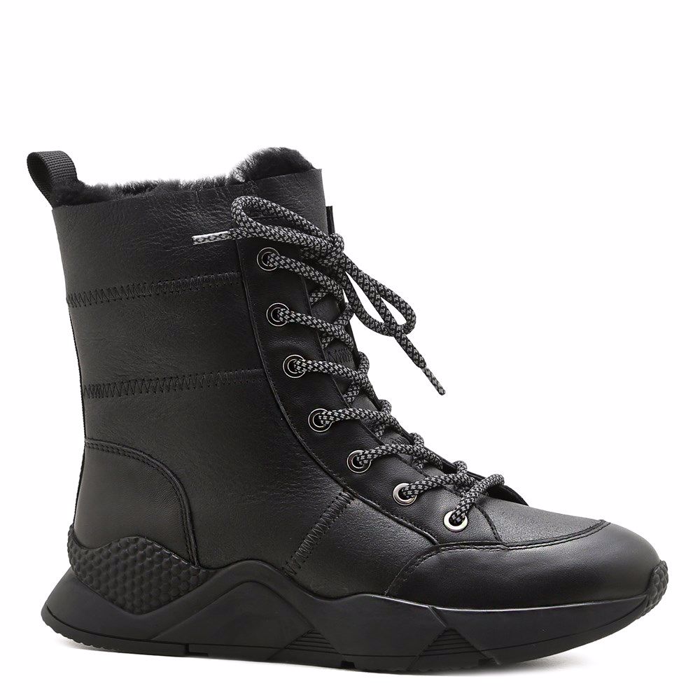 Черевики зимові на низькому ходу prego, Чорний
Черевики зимові на низькому ходу prego, Чорний