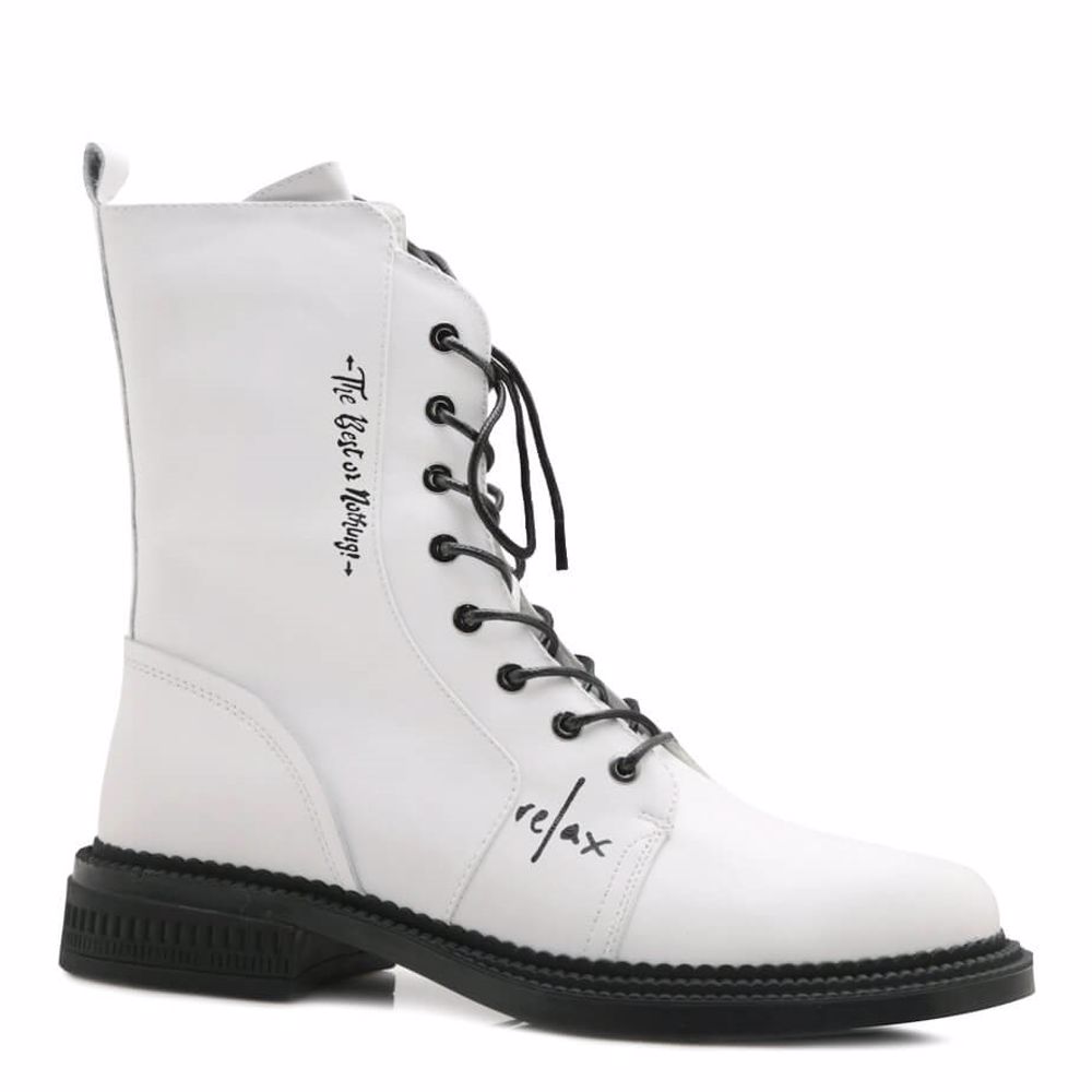 Черевики осінні на низькому ходу prego, Білий
Черевики осінні на низькому ходу prego, Білий