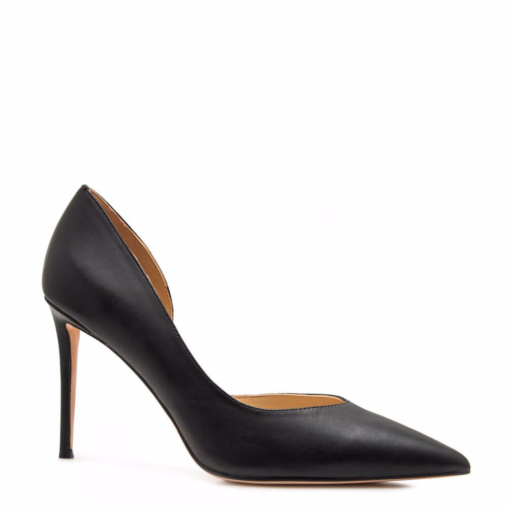 Туфлі човники prego, Чорний 
Туфлі човники prego, Чорний