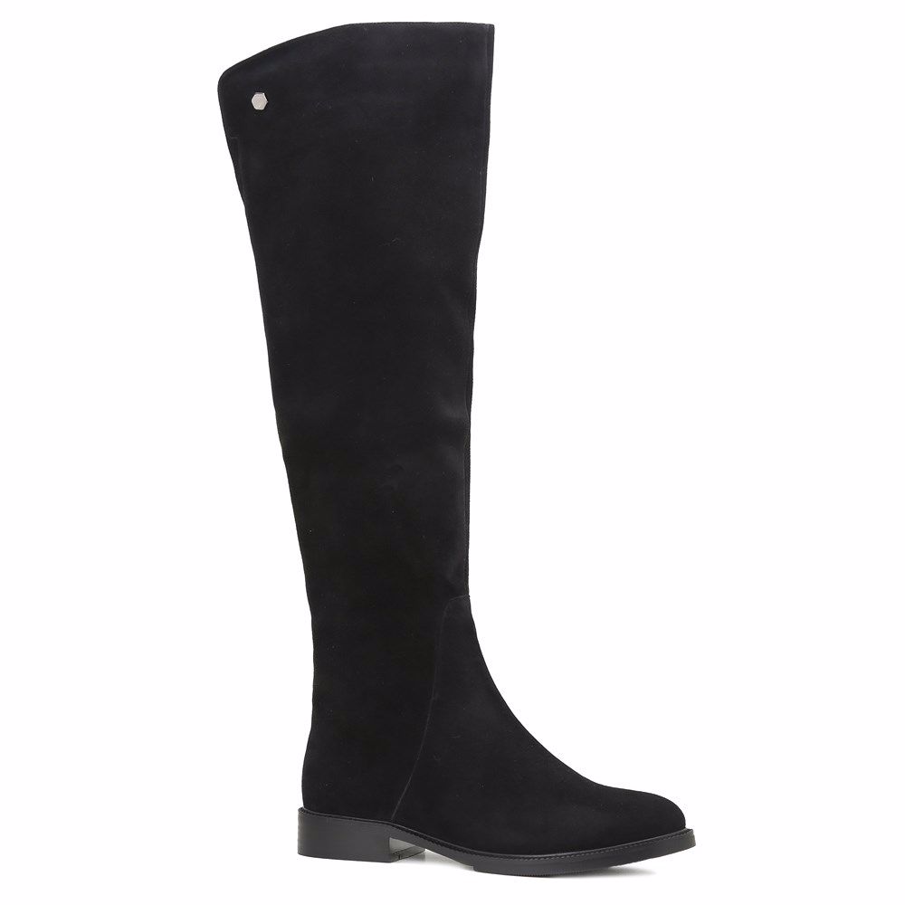 Ботфорты зимние на низком ходу, Чорний
Ботфорты зимние на низком ходу, Чорний