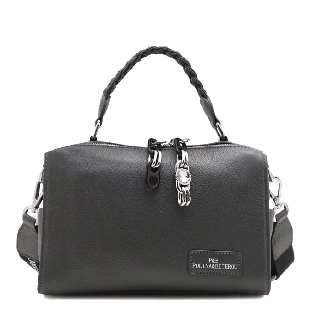 Сумка з натуральної шкіри, Сірий
Сумка з натуральної шкіри, Сірий