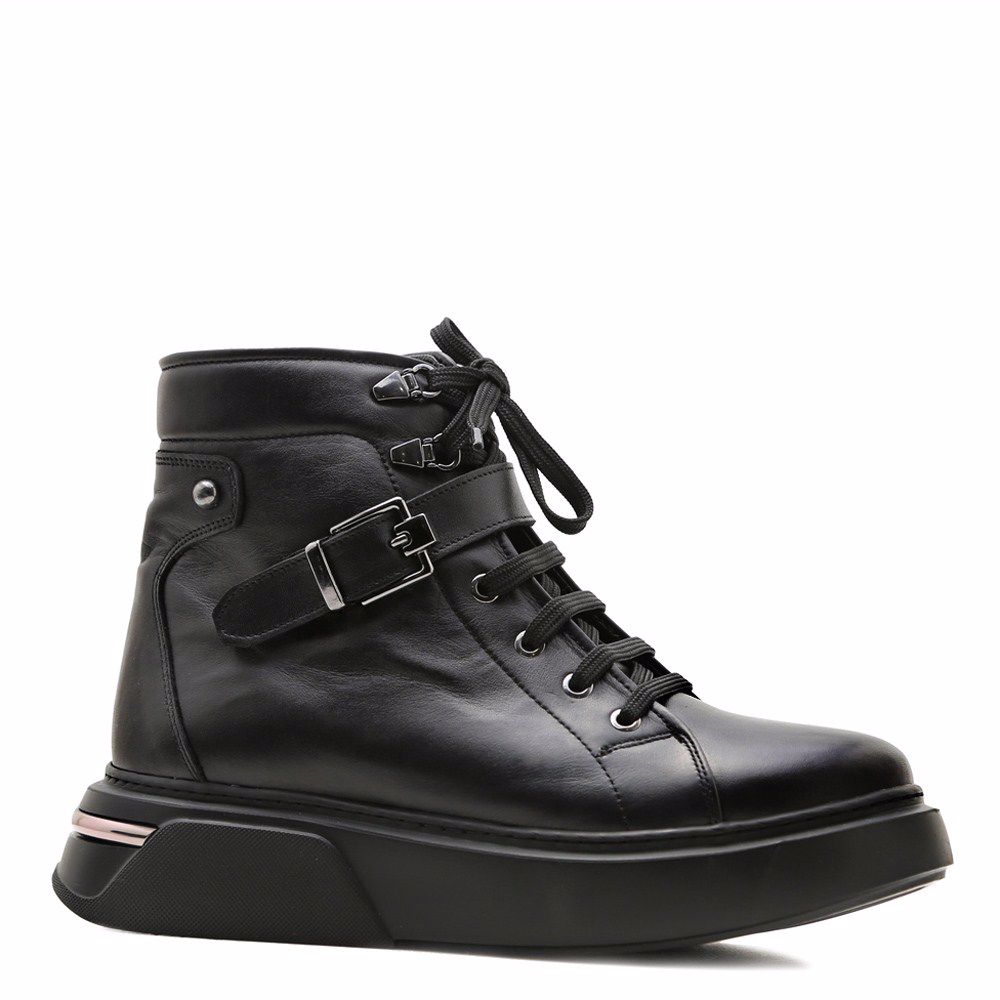 Черевики зимові на низькому ходу prego, Чорний
Черевики зимові на низькому ходу prego, Чорний