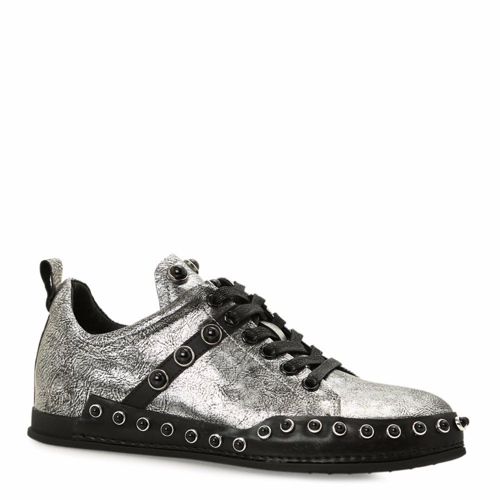 Туфли на низком ходу, Срібло 
Туфли на низком ходу, Срібло