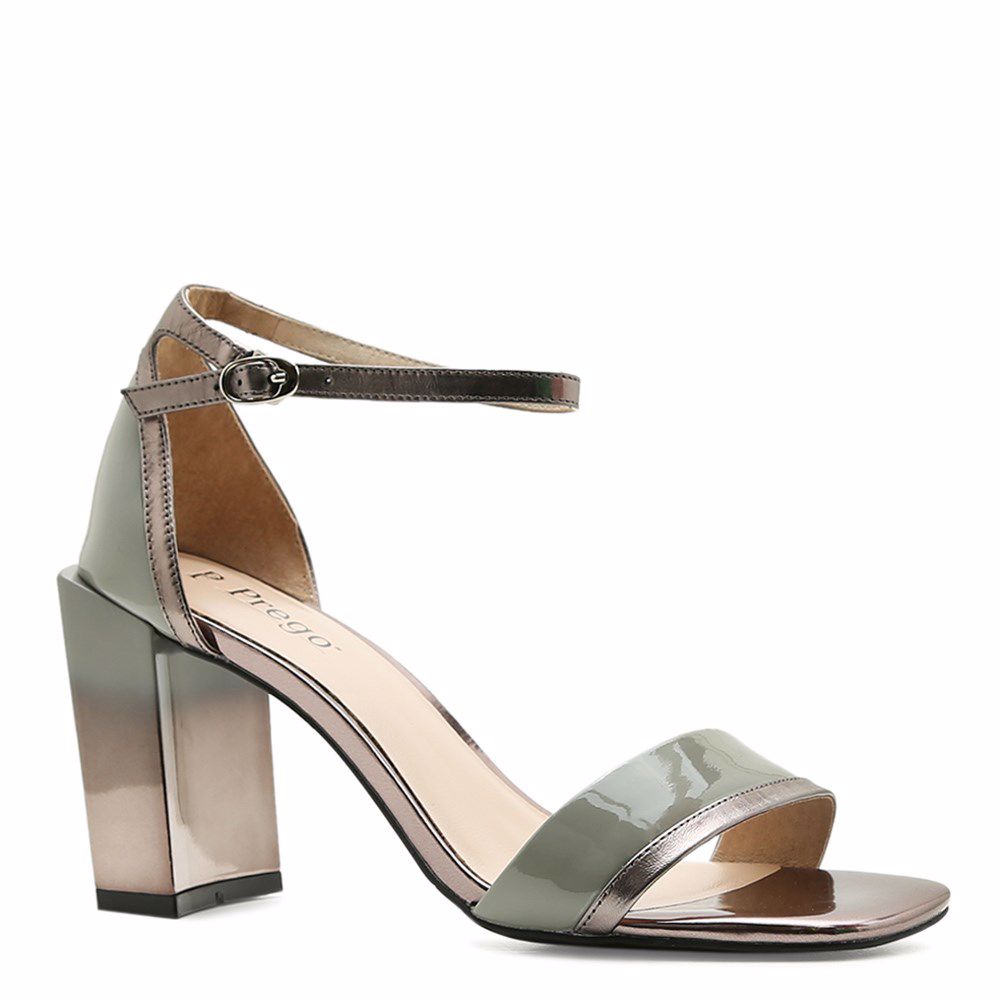 Босоножки на каблуке, Серый
Босоножки на каблуке, Серый