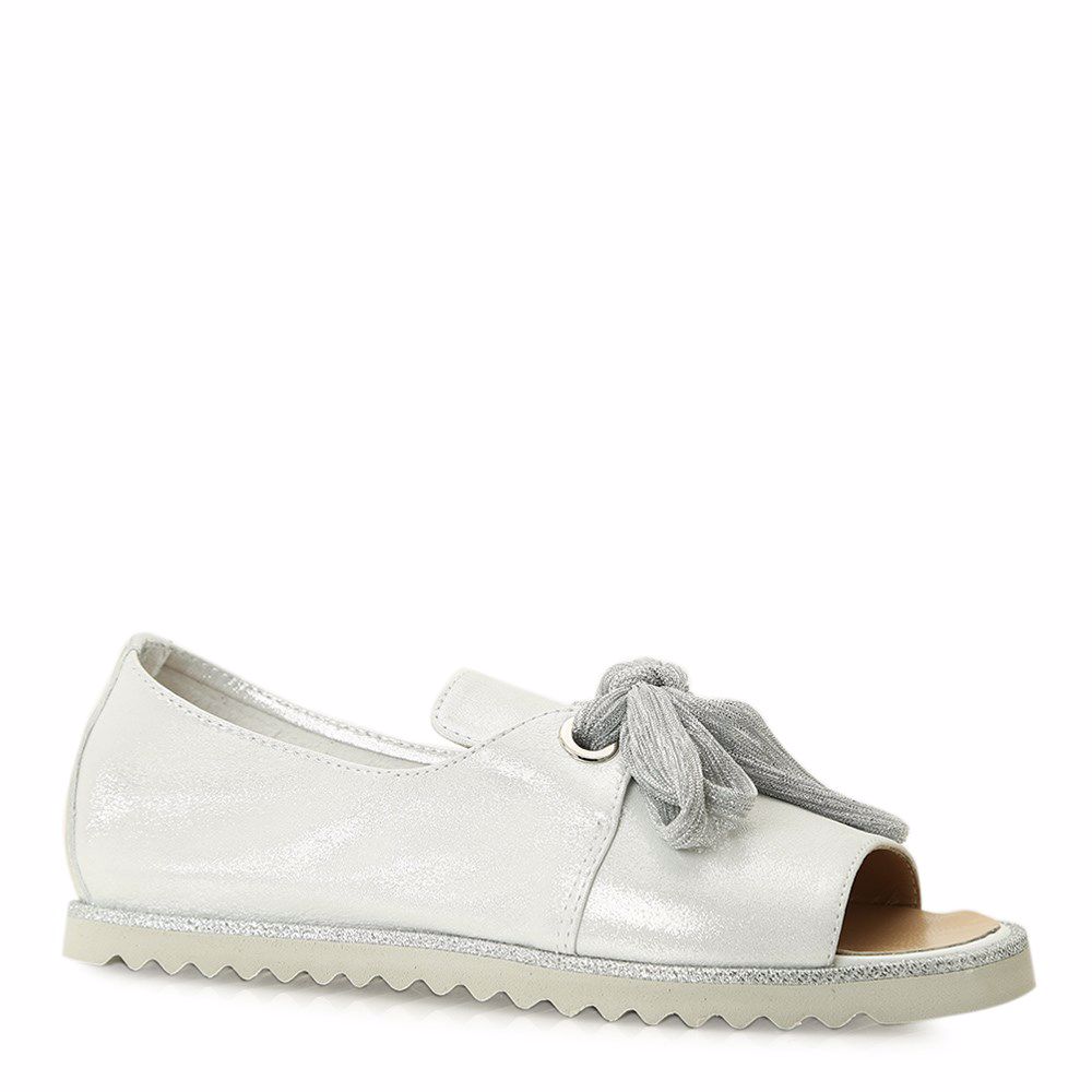 Туфли летние, Срібло 
Туфли летние, Срібло