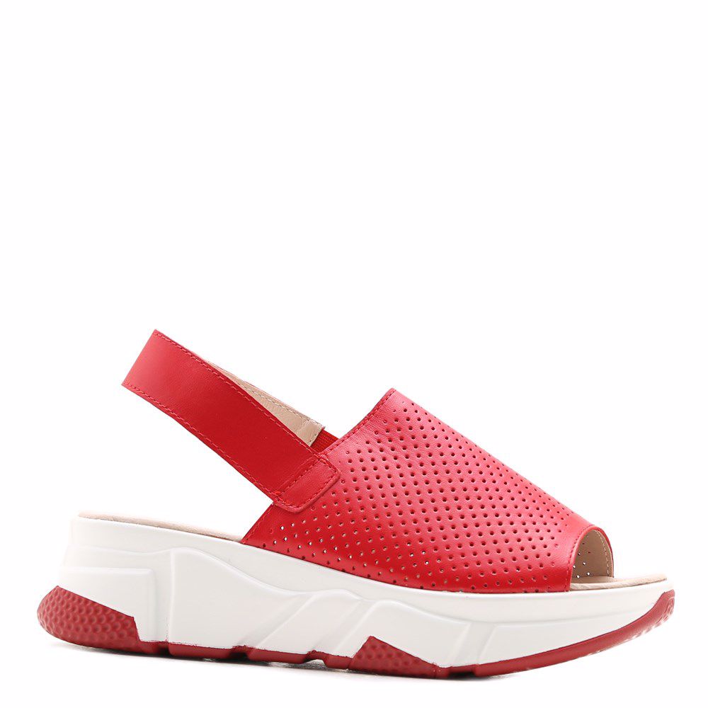 Босоніжки на платформі, Червоний
Босоніжки на платформі, Червоний