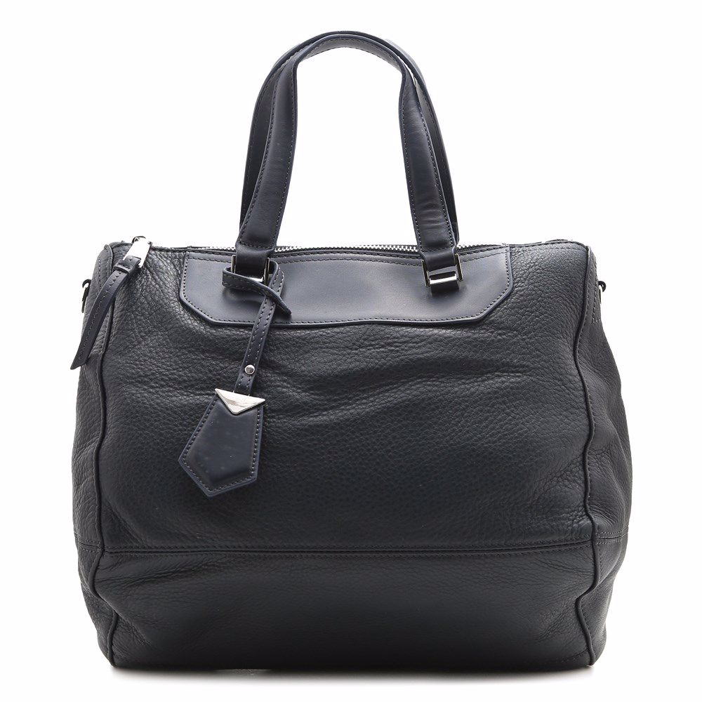 Сумка из натуральной кожи, Синий 
Сумка из натуральной кожи, Синий