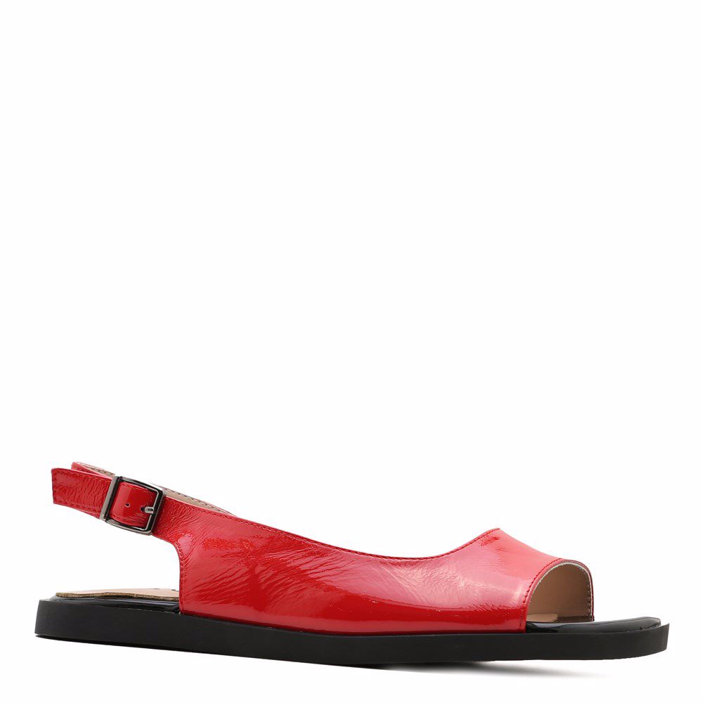 Босоніжки на низькому ходу, Червоний
Босоніжки на низькому ходу, Червоний