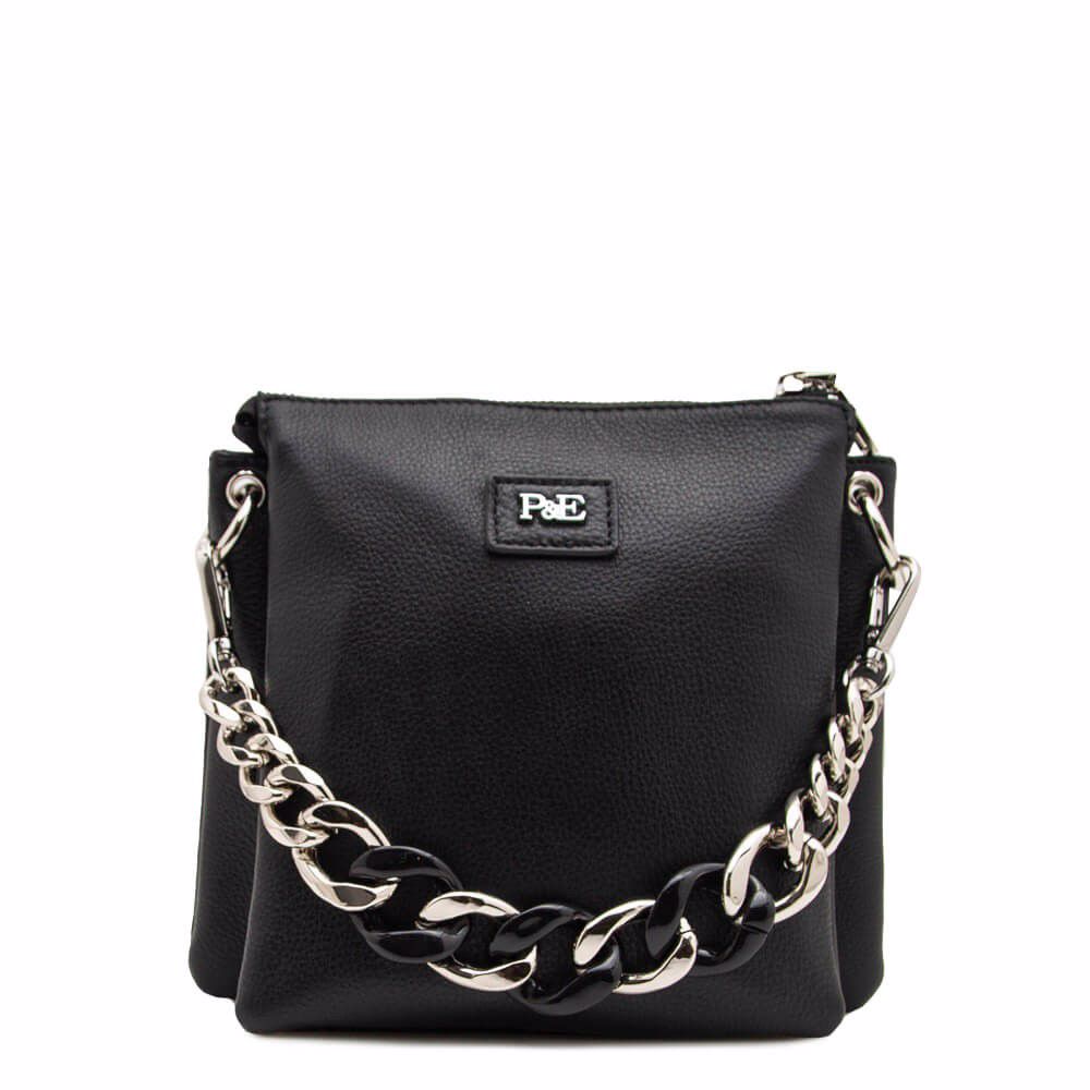 Сумка-почтальонка, Чорний
Сумка-почтальонка, Чорний