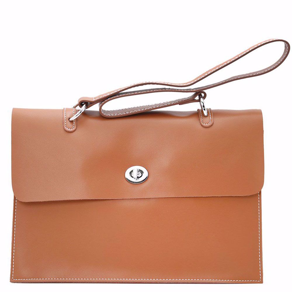 Сумка з натуральної шкіри, Рудий 
Сумка з натуральної шкіри, Рудий