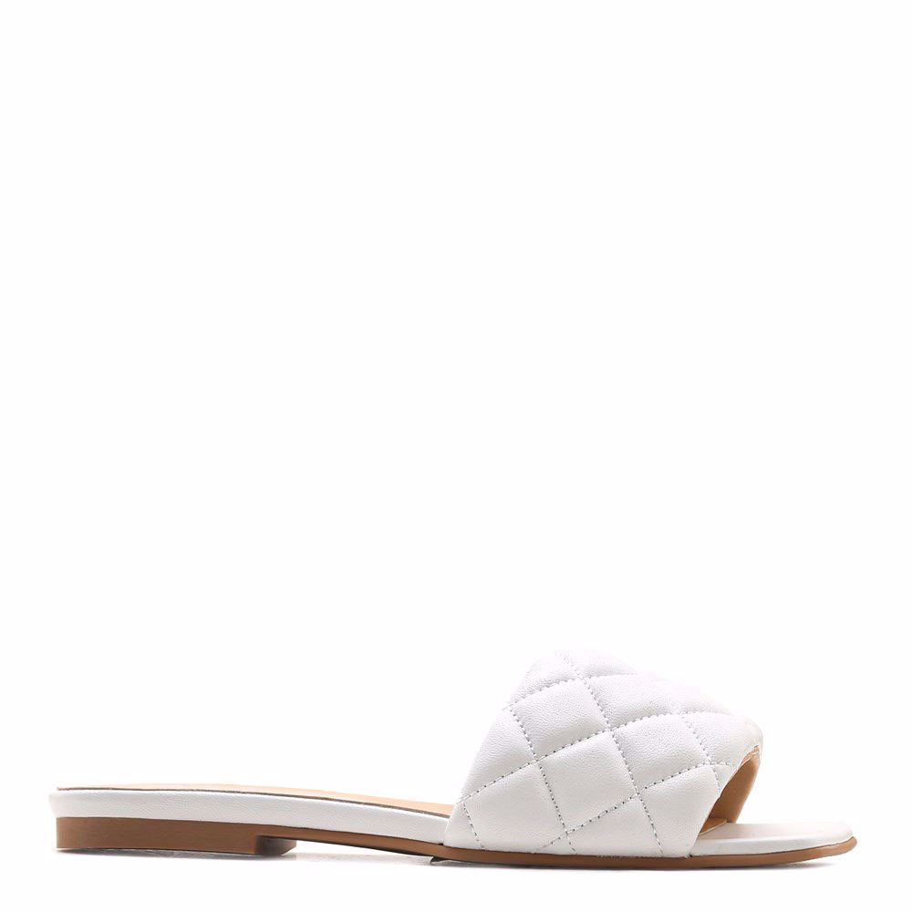 Шльопанці на низькому ходу prego, Білий
Шльопанці на низькому ходу prego, Білий