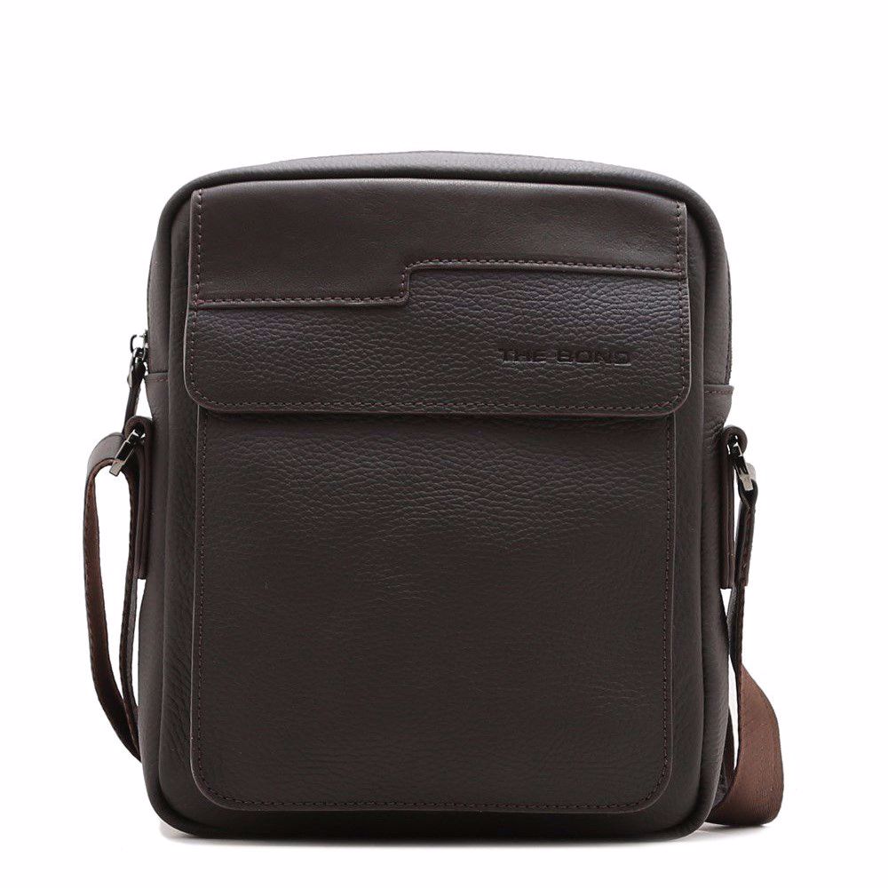 Сумка чоловіча з натуральної шкіри, Коричневий
Сумка чоловіча з натуральної шкіри, Коричневий