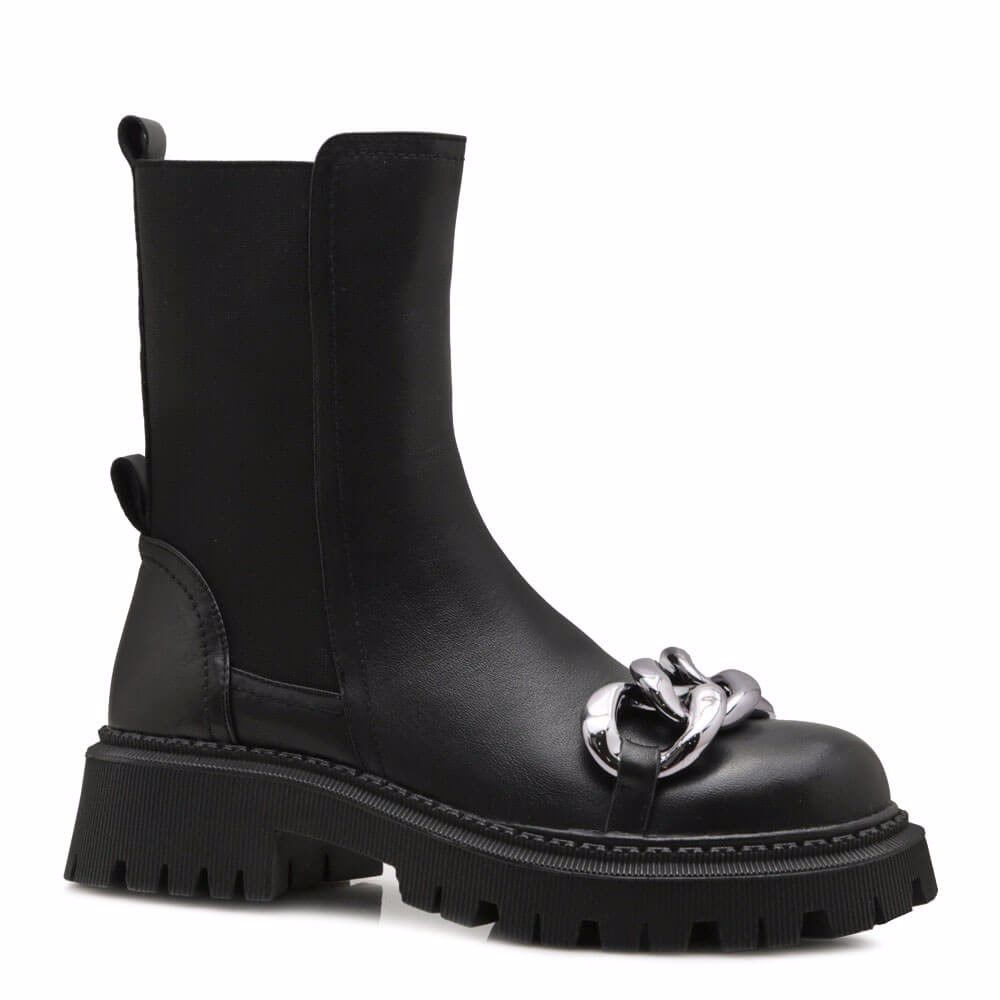 Черевики осінні на низькому ходу prego, Чорний
Черевики осінні на низькому ходу prego, Чорний