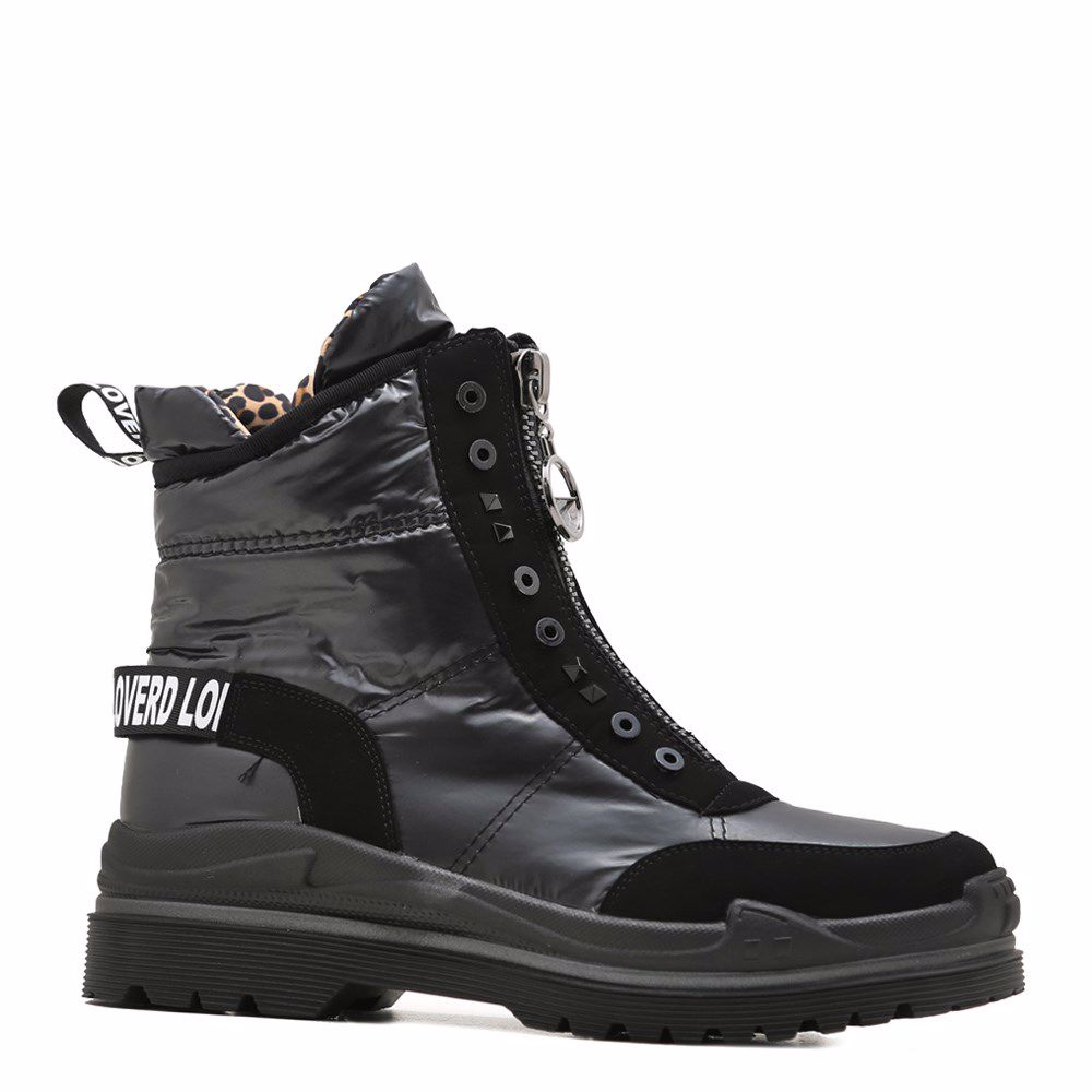 Черевики зимові на низькому ходу, Чорний
Черевики зимові на низькому ходу, Чорний