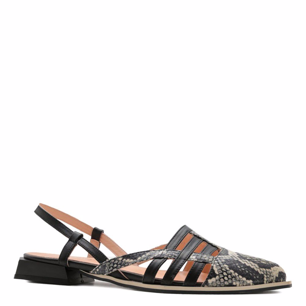 Босоніжки на низькому ходу prego, Чорний
Босоніжки на низькому ходу prego, Чорний