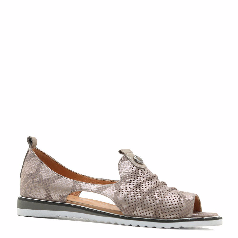 Туфли с перфорацией, Бронзовый
Туфли с перфорацией, Бронзовый