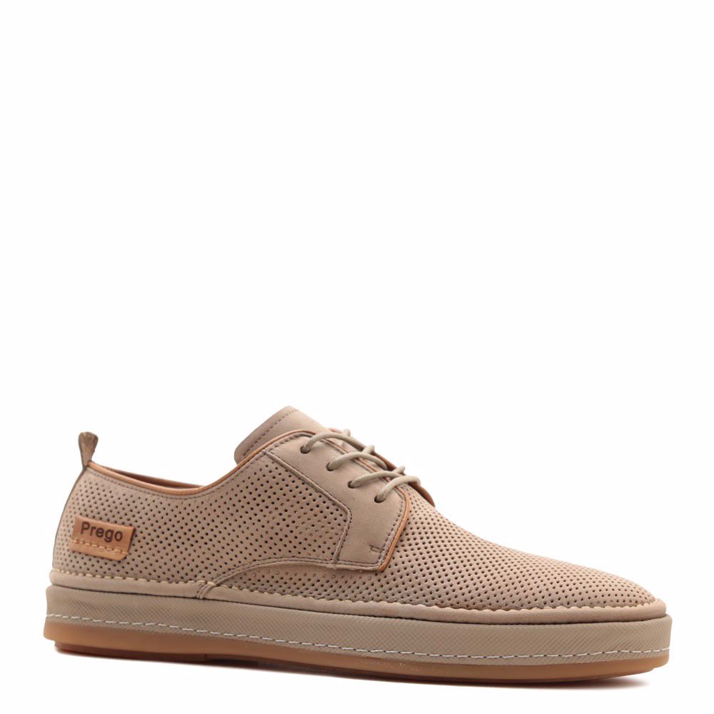 Туфлі чоловічі з перфорацією prego, Бежевий
Туфлі чоловічі з перфорацією prego, Бежевий