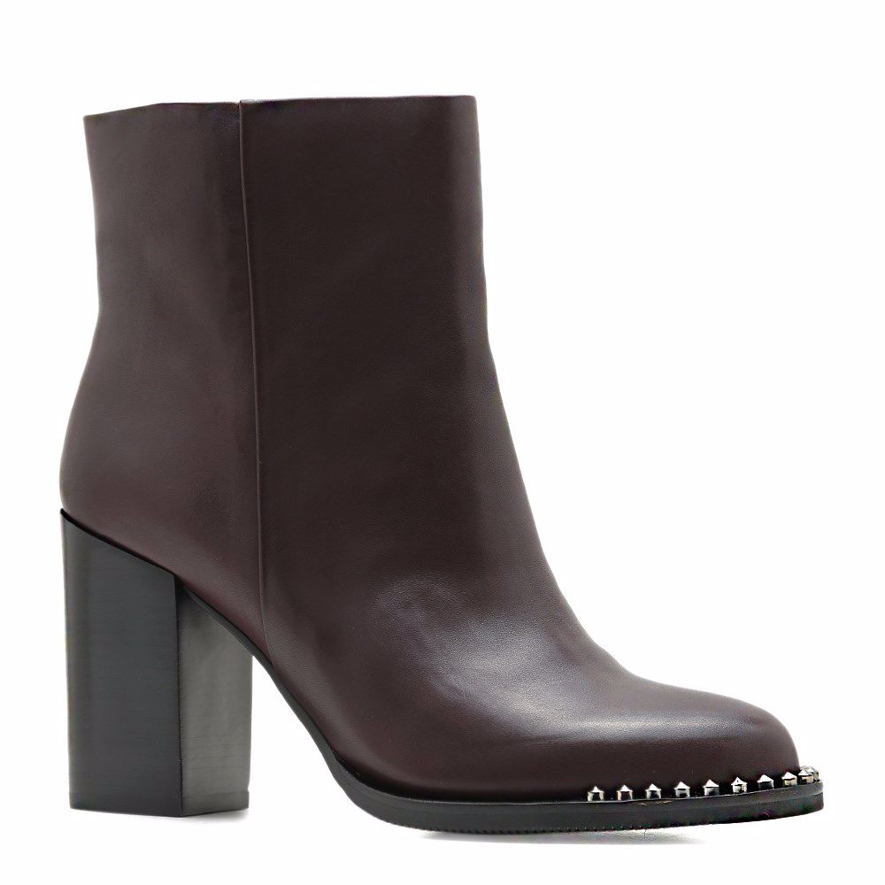 Ботинки осенние на каблуке, Бордовый
Ботинки осенние на каблуке, Бордовый