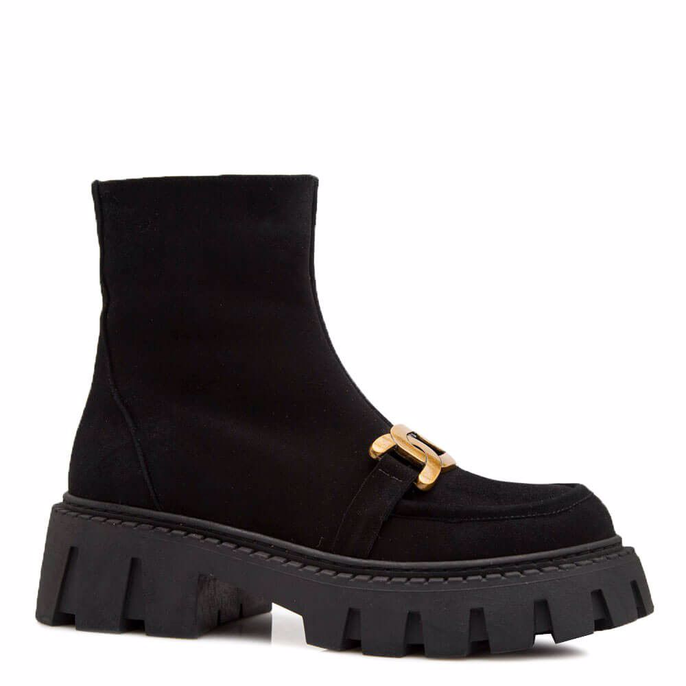 Черевики зимові на низькому ходу prego, Чорний
Черевики зимові на низькому ходу prego, Чорний