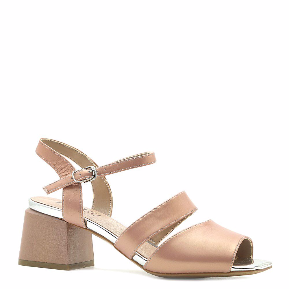 Босоножки на каблуке, Розовый
Босоножки на каблуке, Розовый