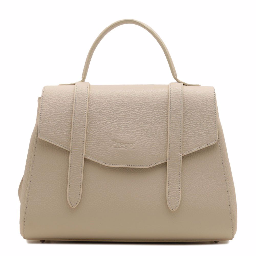 Сумка з натуральної шкіри prego, Бежевий
Сумка з натуральної шкіри prego, Бежевий