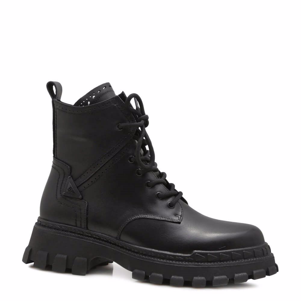 Черевики весняні на низькому ходу prego, Чорний
Черевики весняні на низькому ходу prego, Чорний