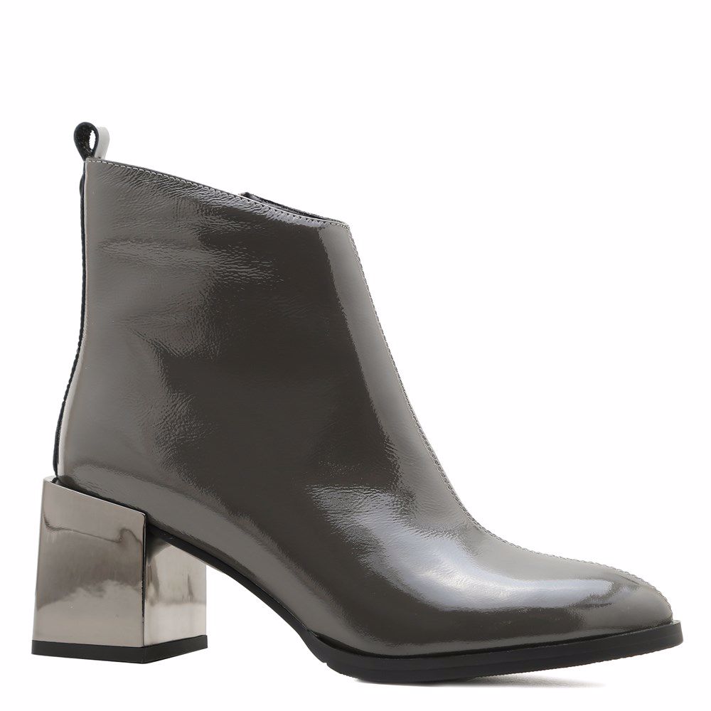 Черевики осінні на підборах prego, Сірий
Черевики осінні на підборах prego, Сірий