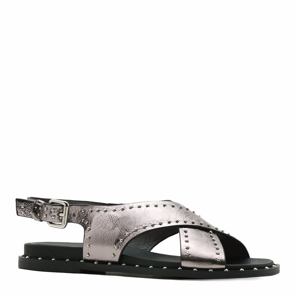 Босоножки на низком ходу, Сірий
Босоножки на низком ходу, Сірий