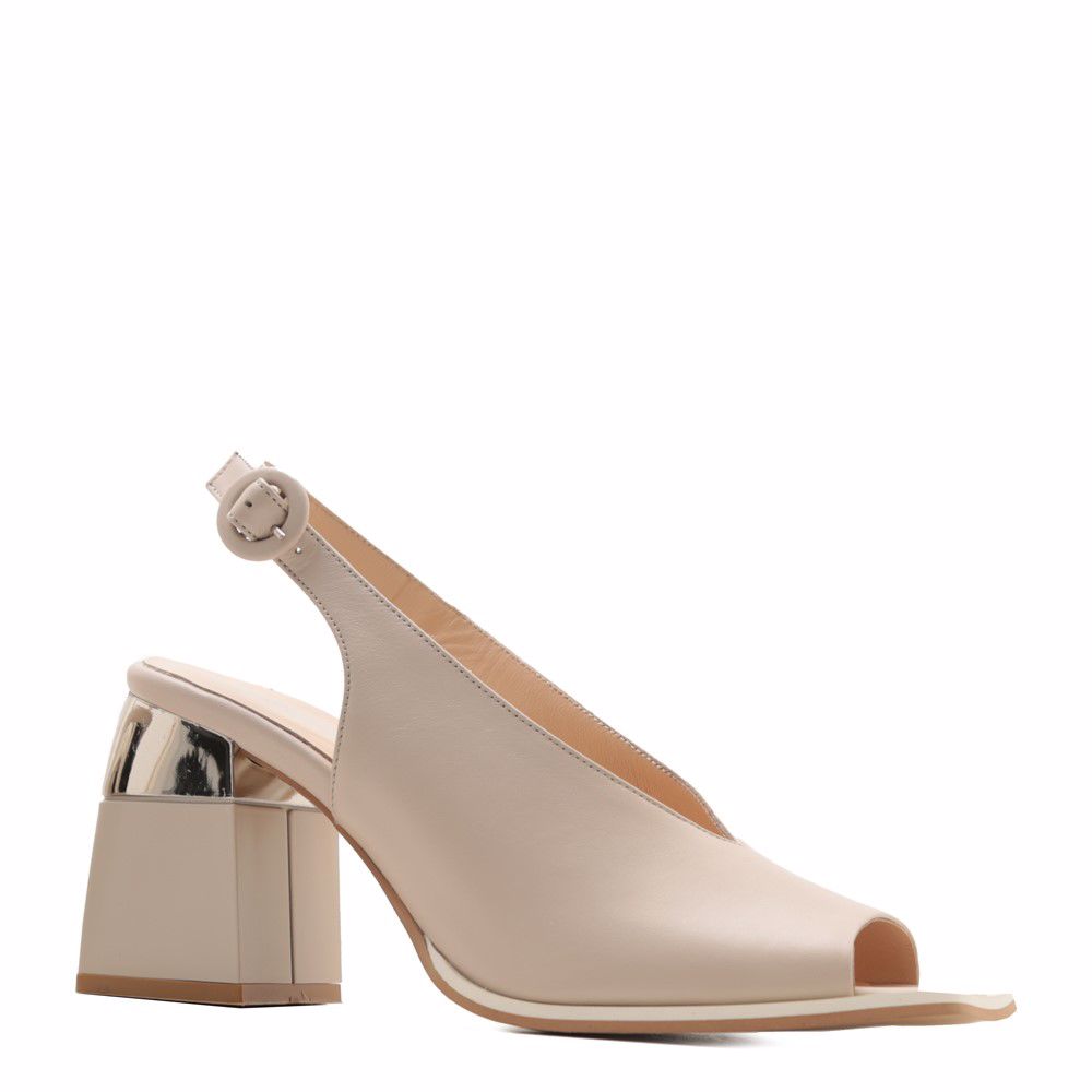 Босоніжки на підборах prego, Бежевий
Босоніжки на підборах prego, Бежевий