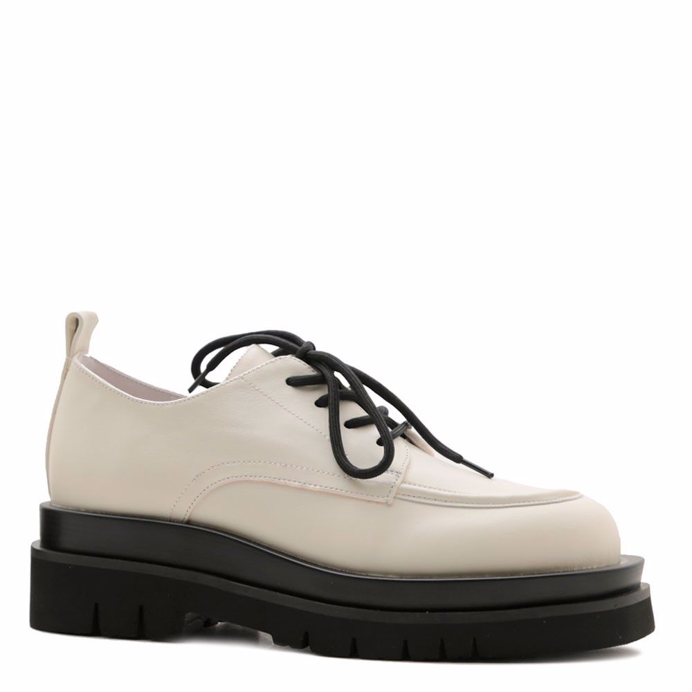 Туфлі на платформі prego, Кремовий
Туфлі на платформі prego, Кремовий