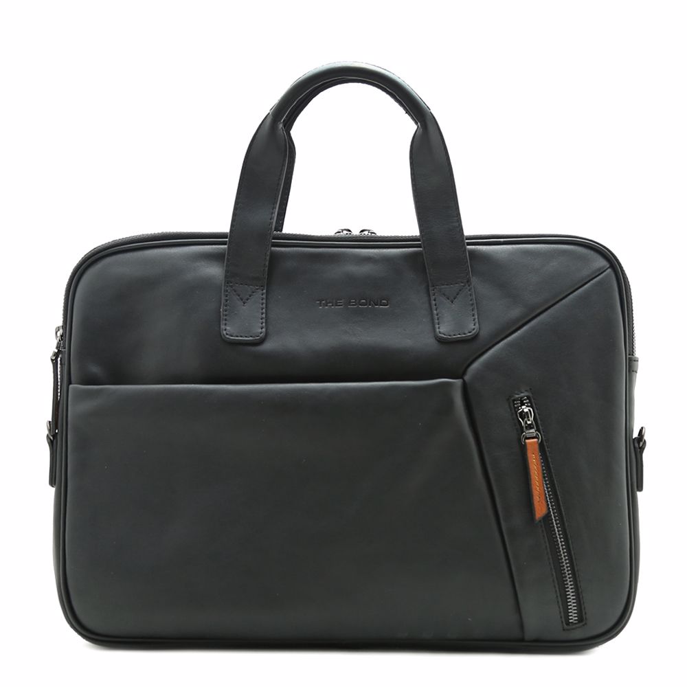 Портфель чоловічий з натуральної шкіри, Чорний
Портфель чоловічий з натуральної шкіри, Чорний