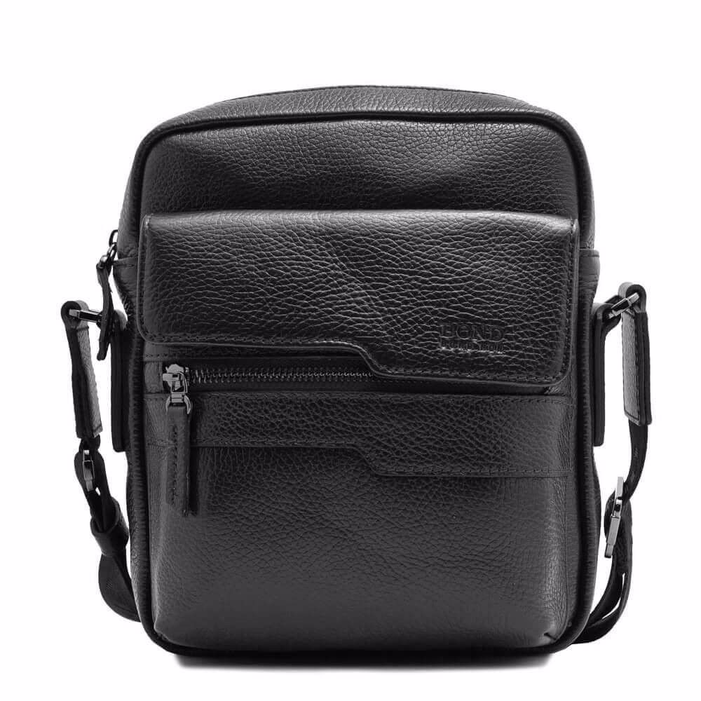 Сумка чоловіча з натуральної шкіри, Чорний
Сумка чоловіча з натуральної шкіри, Чорний