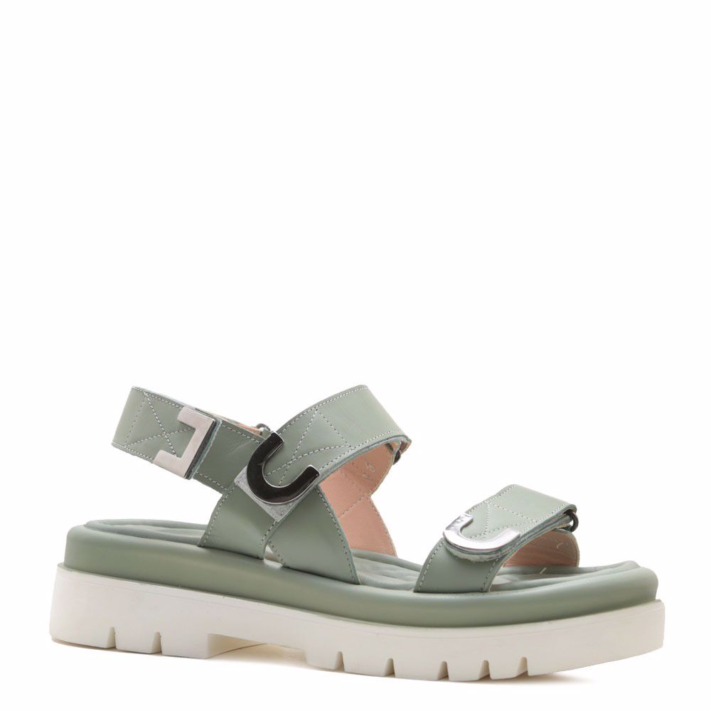 Босоніжки на низькому ходу prego, Зелений
Босоніжки на низькому ходу prego, Зелений