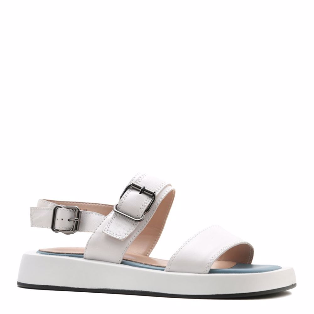 Босоніжки на низькому ходу prego, Білий
Босоніжки на низькому ходу prego, Білий