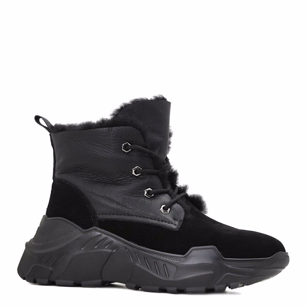 Ботинки зимние на низком ходу, Чорний
Ботинки зимние на низком ходу, Чорний