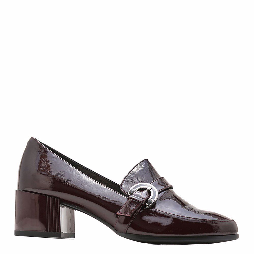 Туфлі на підборах, Бордовий
Туфлі на підборах, Бордовий