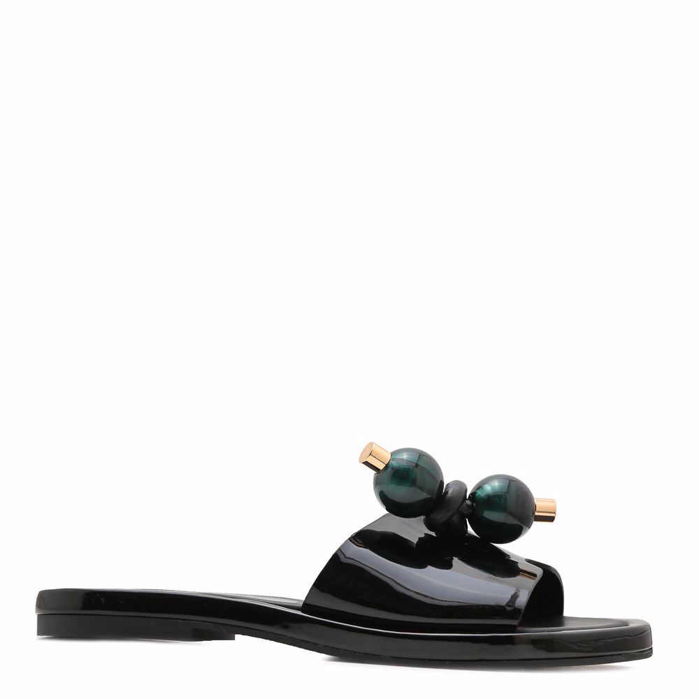 Шлепанцы на низком ходу, Чорний
Шлепанцы на низком ходу, Чорний