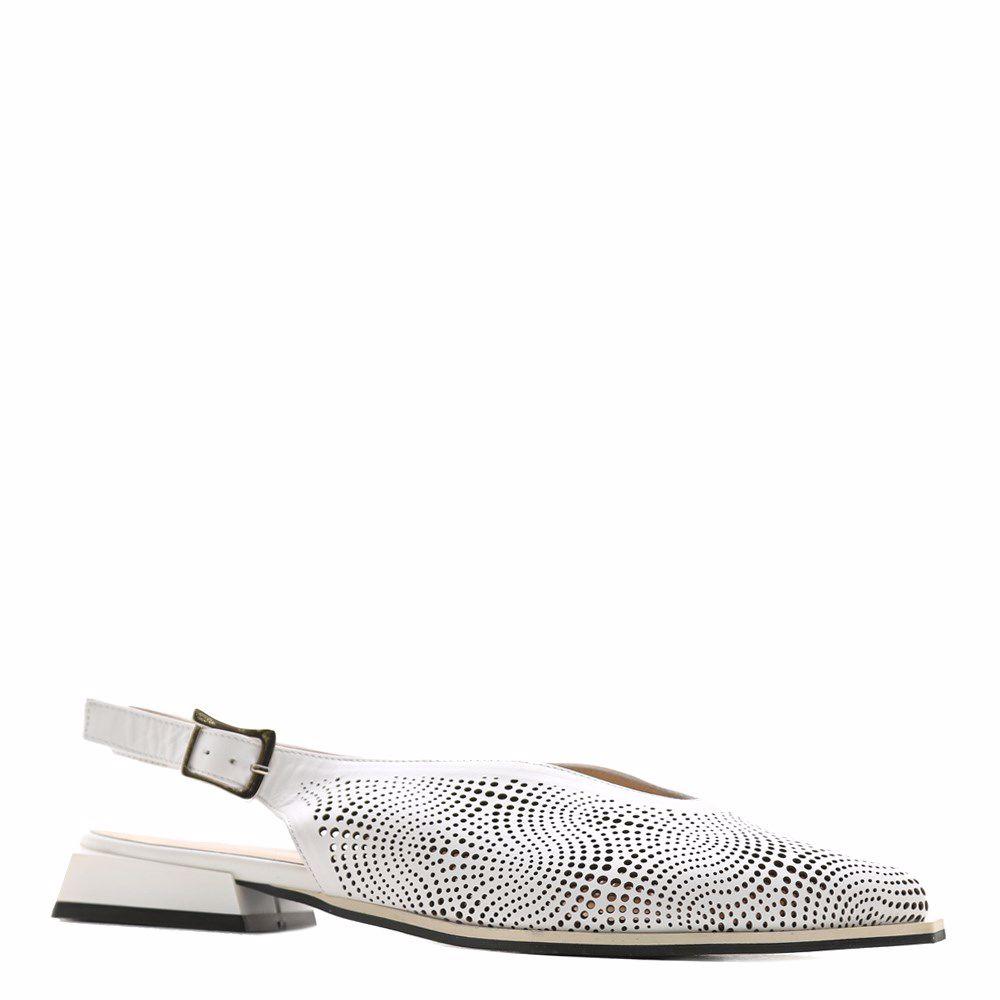 Босоніжки на низькому ходу, Білий
Босоніжки на низькому ходу, Білий