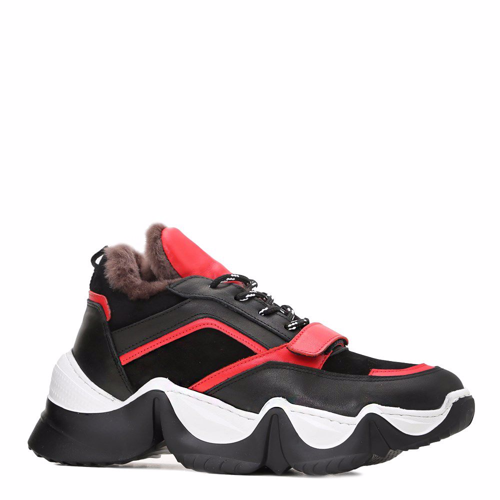 Ботинки зимние на низком ходу, Чорний
Ботинки зимние на низком ходу, Чорний